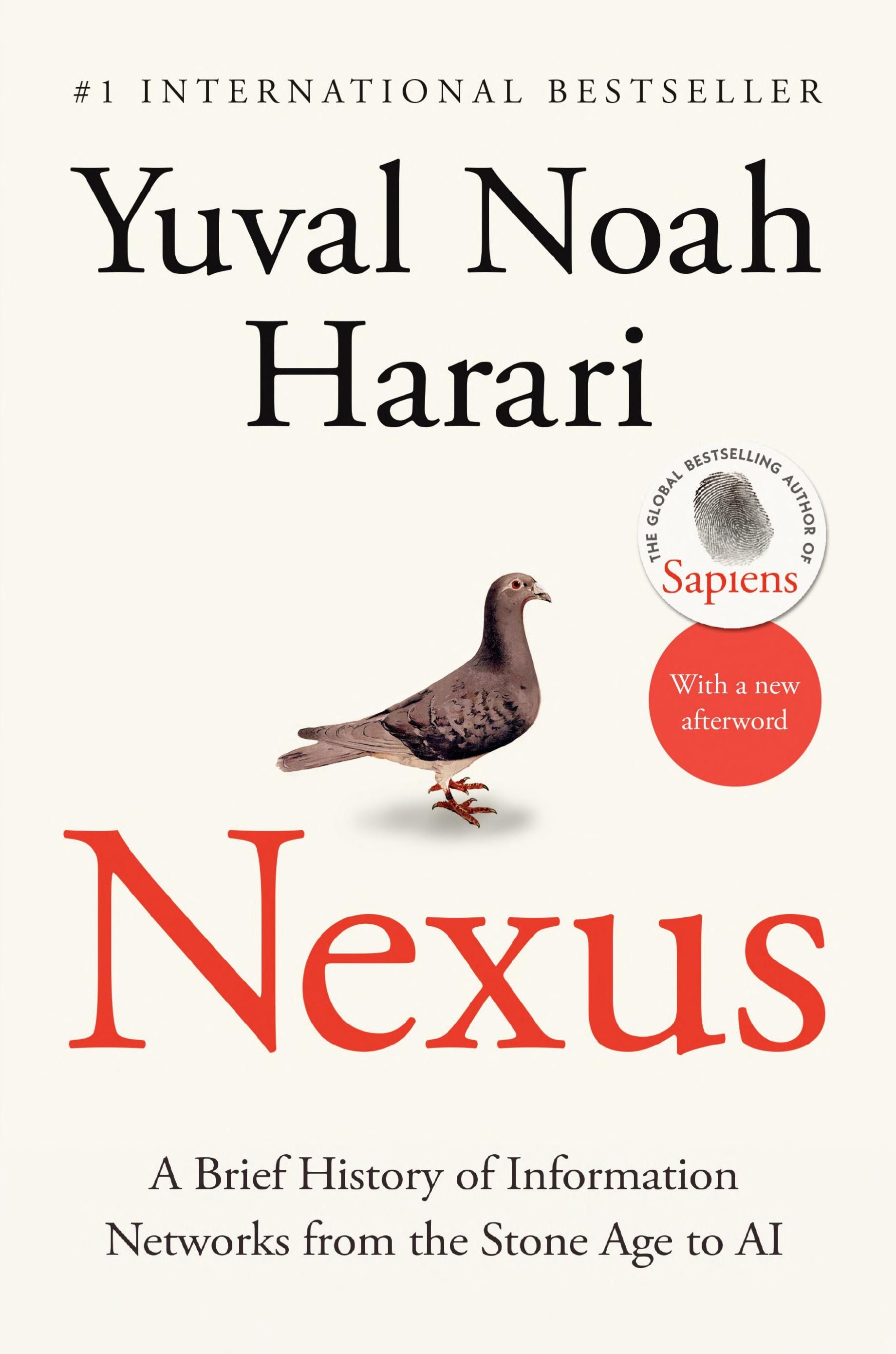 Cover of 'Nexus: A Brief History of Information Networks from the Stone Age to AI' by Yuval Noah Harari Cover of 'Nexus: A Brief History of Information Networks from the Stone Age to AI' by Yuval Noah Harari