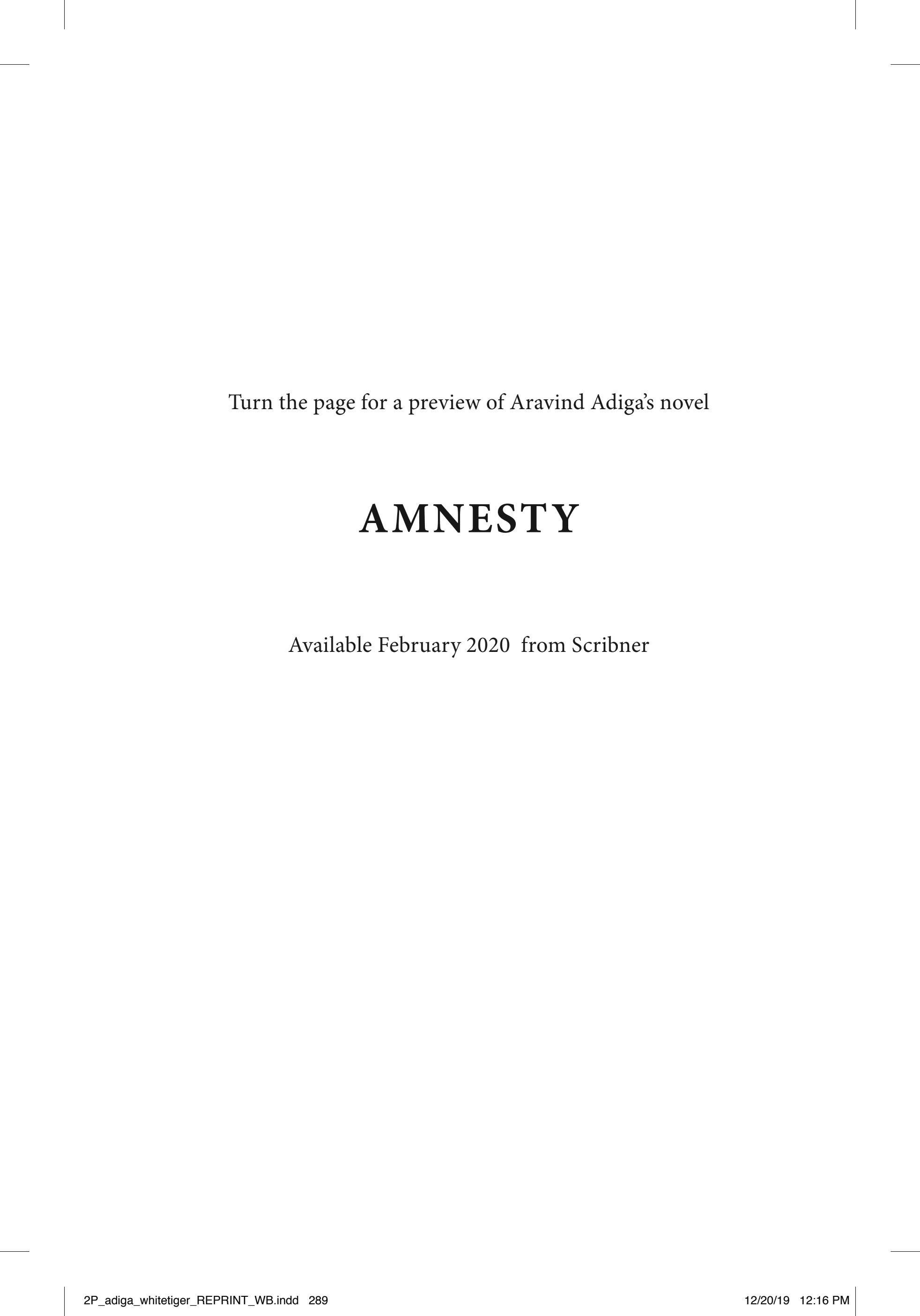 Cover of 'The White Tiger' by Aravind Adiga Cover of 'The White Tiger' by Aravind Adiga