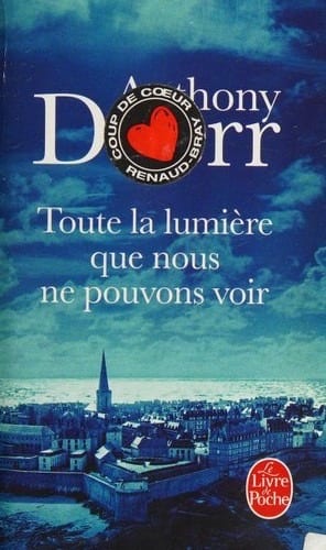 Cover of 'All the Light We Cannot See' by Anthony Doerr Cover of 'All the Light We Cannot See' by Anthony Doerr